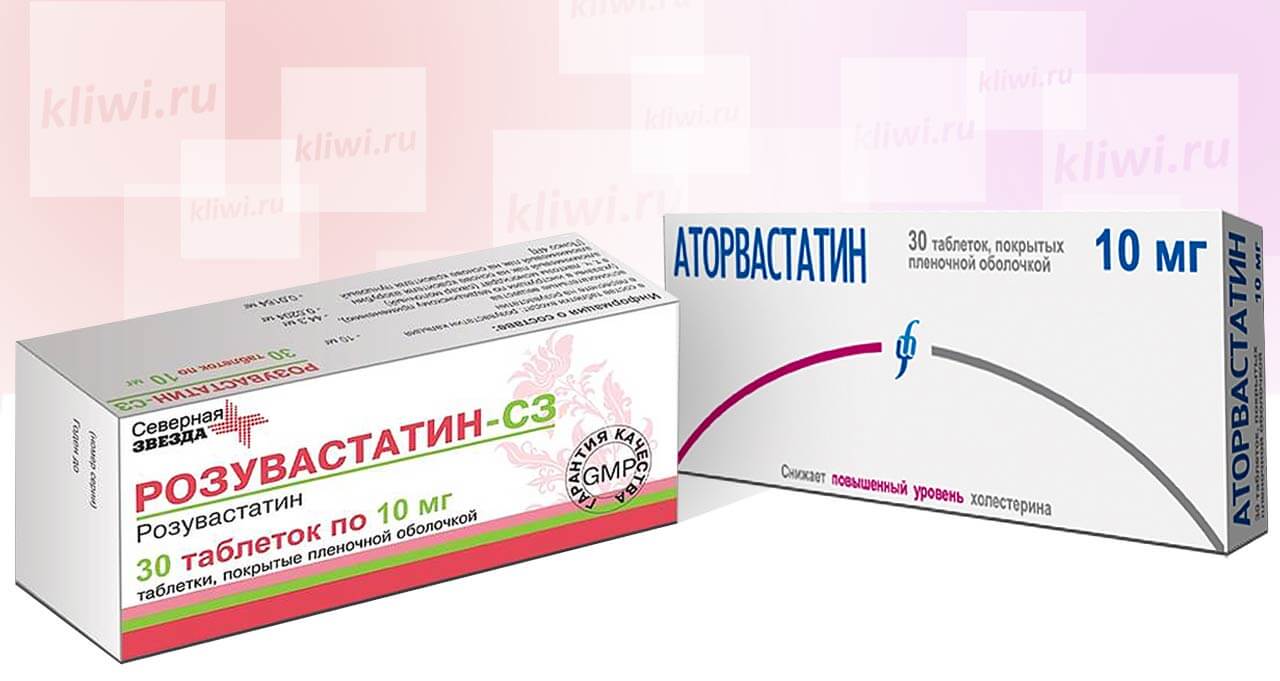 Аторвастатин и Розувастатин