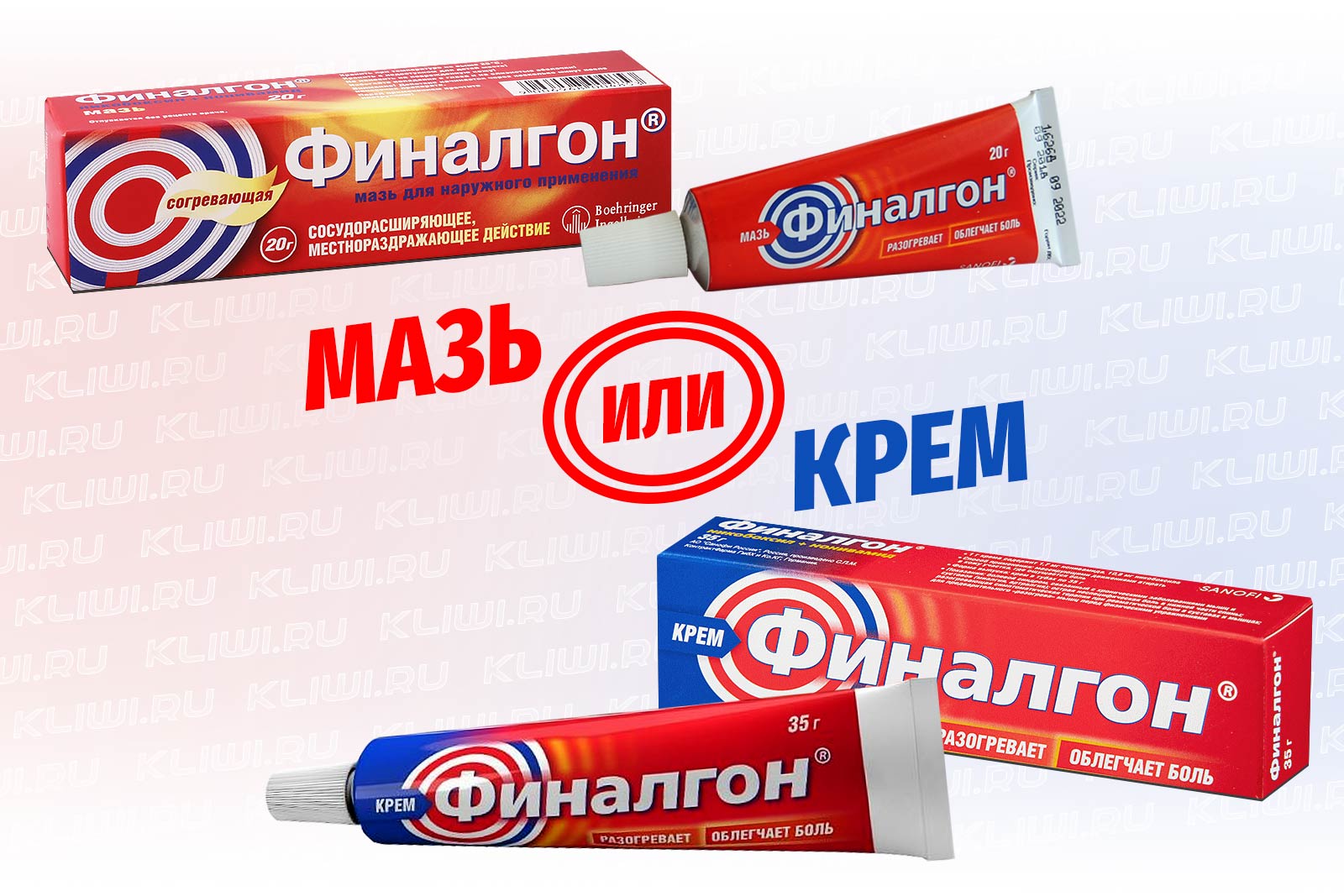 Мазь и крем Финалгон