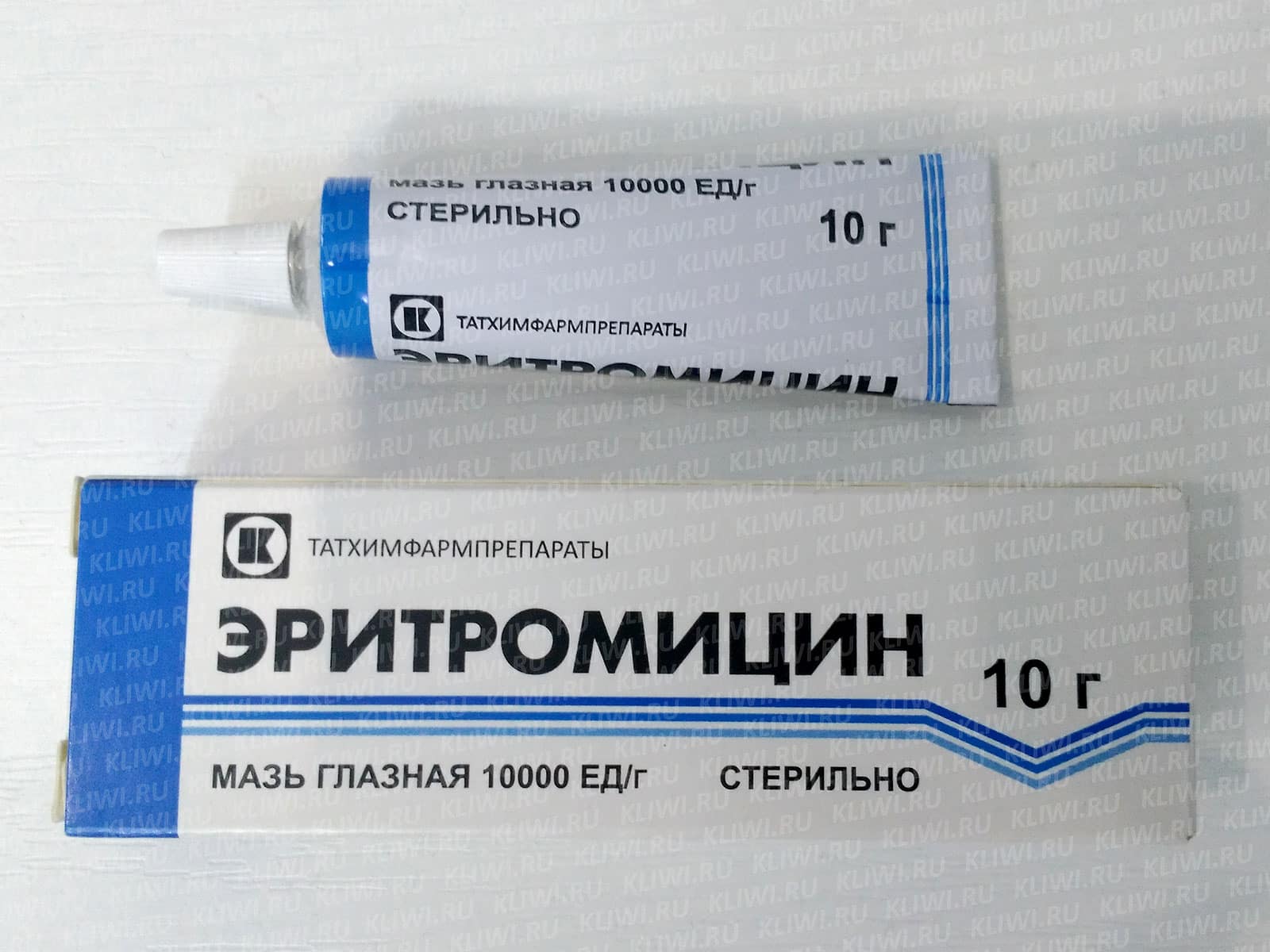 Мазь эритромициновая