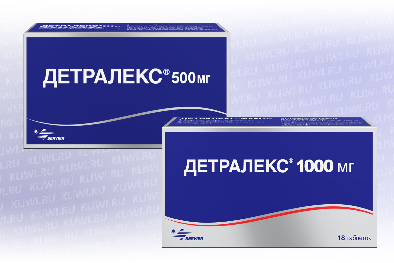Детралекс 500 и 1000